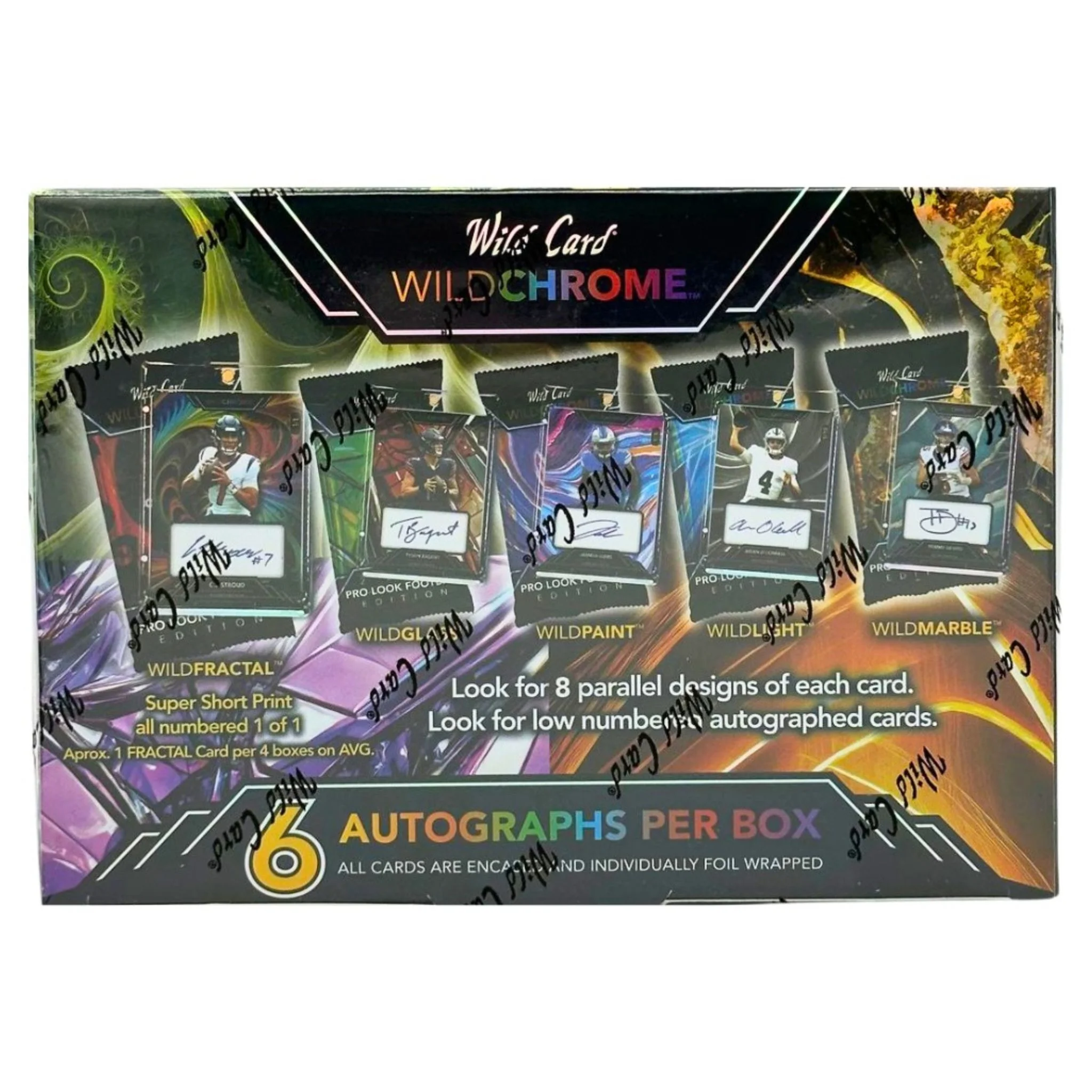 2023 Wild Card Wildchrome Pro-Look Football Edition Box - Image 2