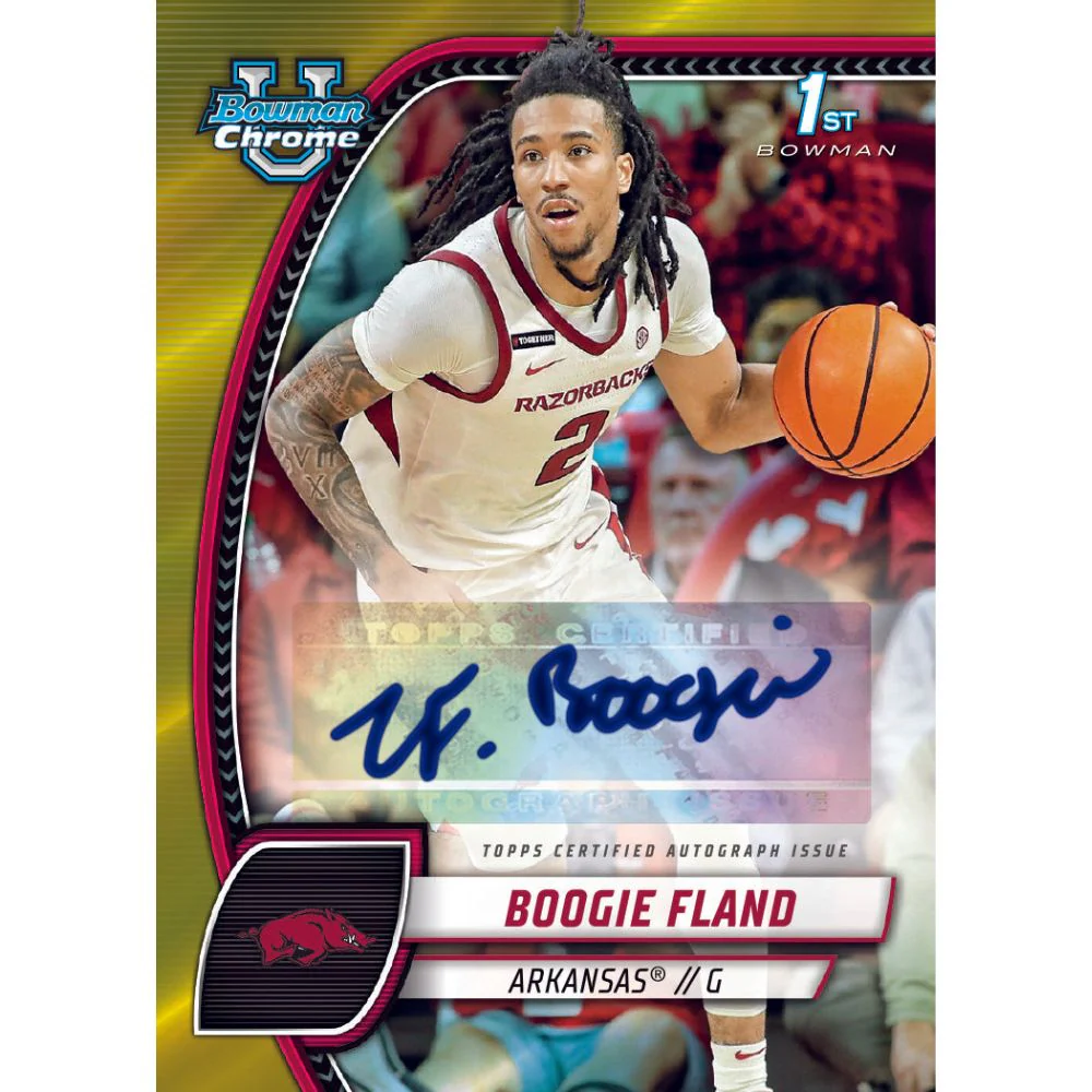2024/25 Bowman Chrome University Basketball Hobby Box - Image 3