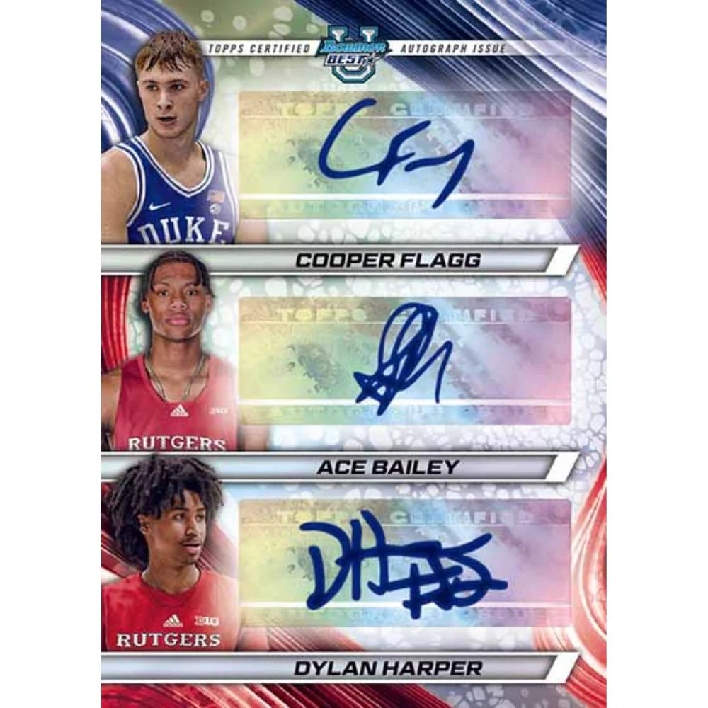 2024/25 Bowman's Best University Basketball Hobby Box - Image 3