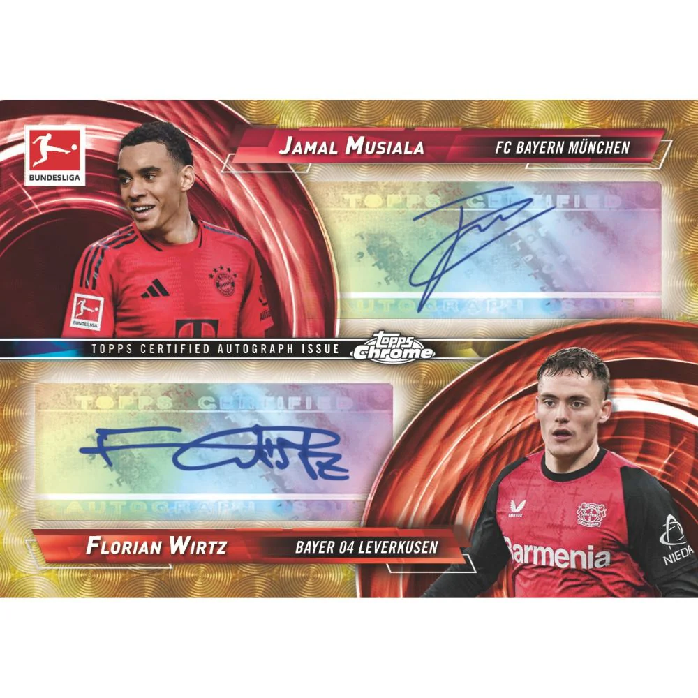 2024/25 Topps Chrome Bundesliga Soccer Hobby Box - Image 3