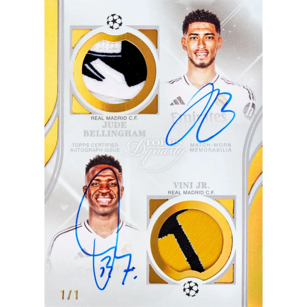 2024/25 Topps Dynasty UEFA Soccer Hobby Box - Image 6