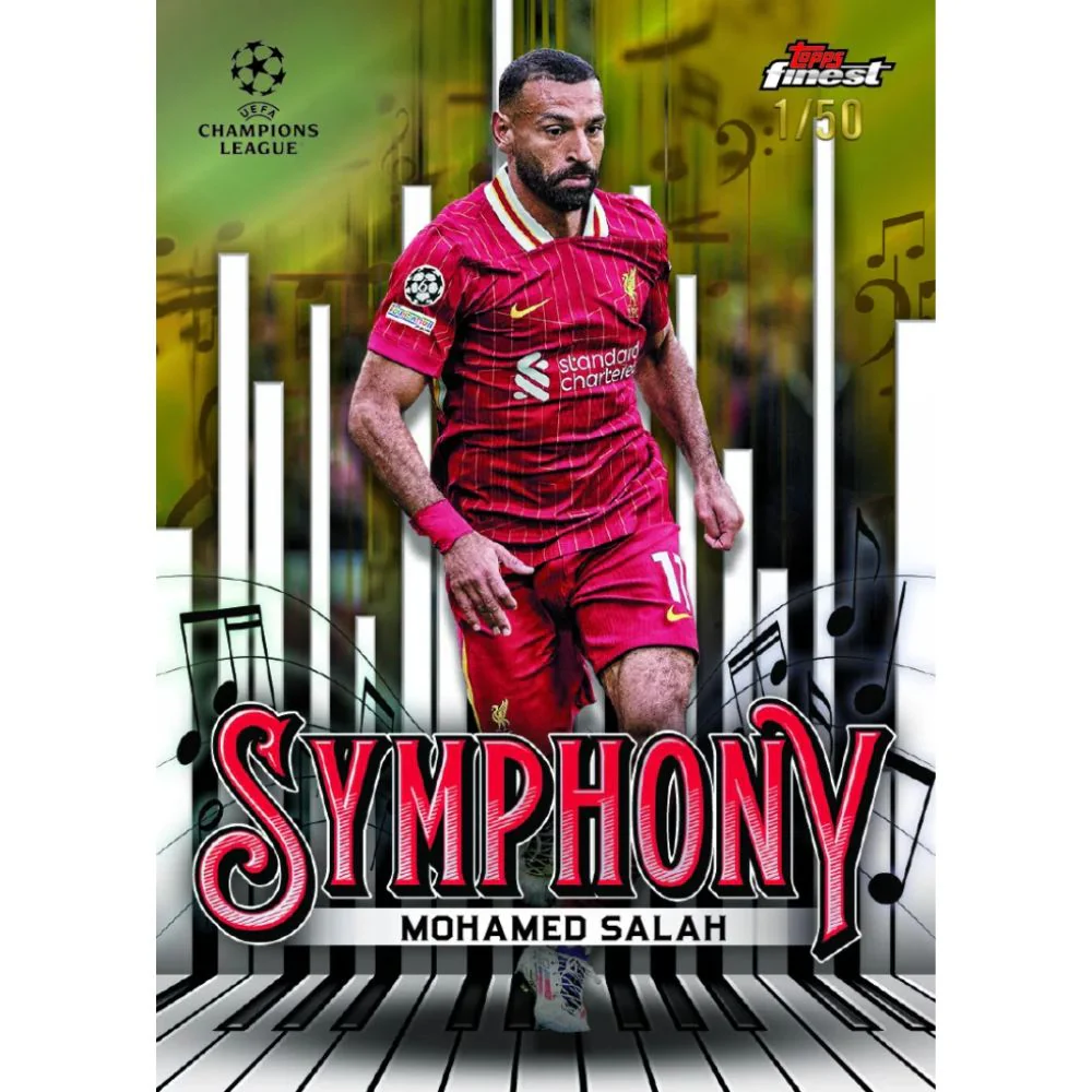 2024/25 Topps Finest UEFA Club Competitions Soccer Hobby Box - Image 5
