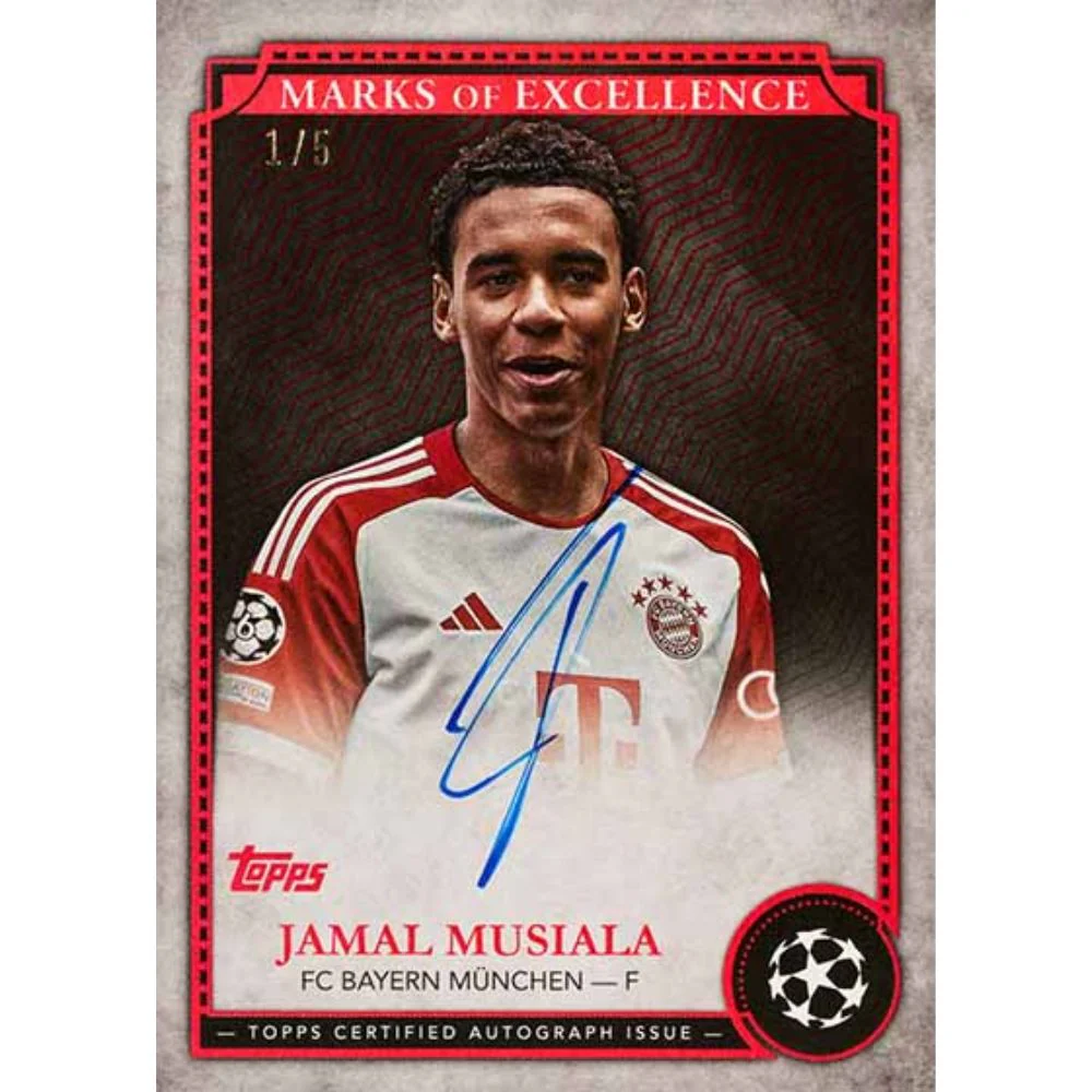 2024/25 Topps Chrome UEFA Club Competitions Soccer Jumbo Box - Image 3