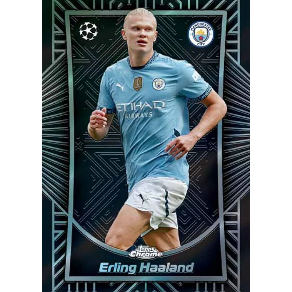 2024/25 Topps Chrome UEFA Club Competitions Soccer Jumbo Box - Image 6