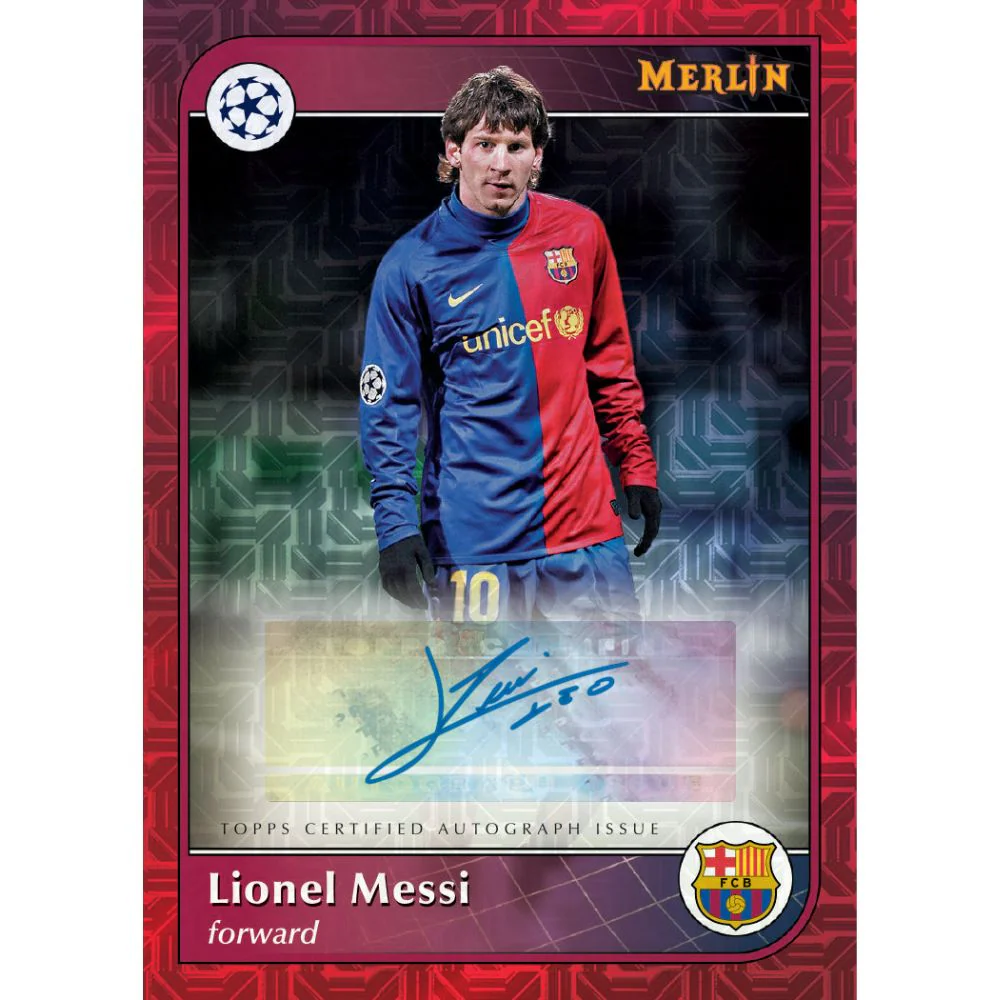 2024/25 Topps Merlin Chrome UEFA Club Competitions Soccer Hobby Box - Image 2