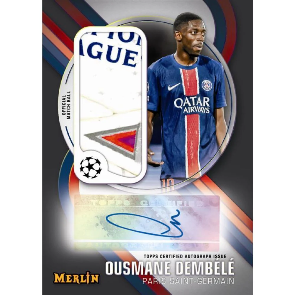 2024/25 Topps Merlin Chrome UEFA Club Competitions Soccer Hobby Box - Image 4