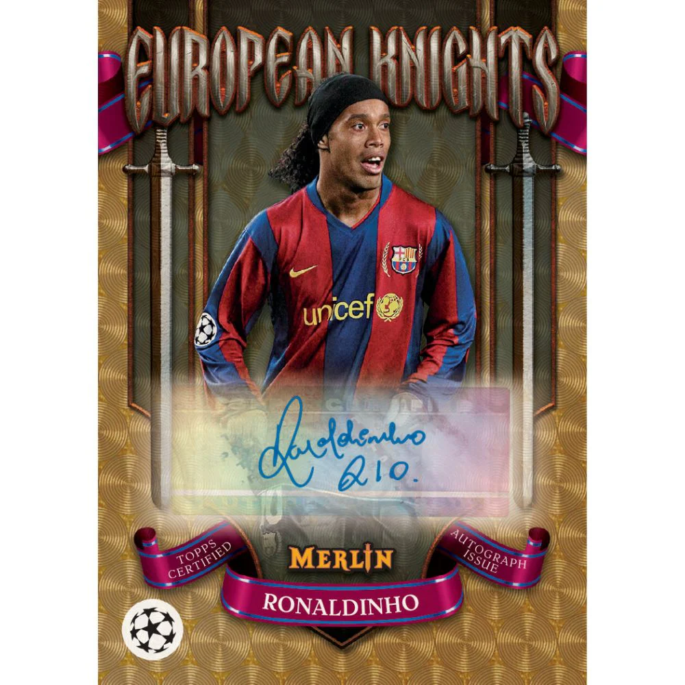 2024/25 Topps Merlin Chrome UEFA Club Competitions Soccer Hobby Box - Image 5