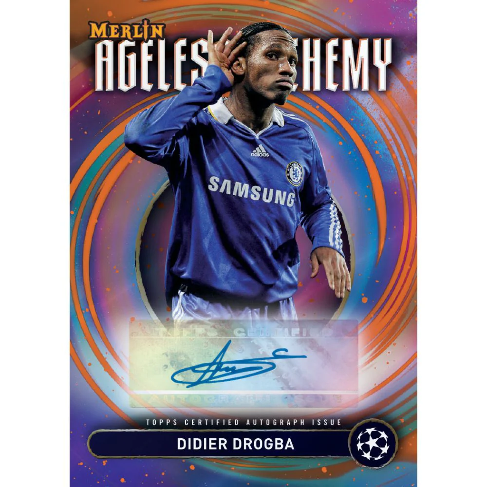 2024/25 Topps Merlin Chrome UEFA Club Competitions Soccer Hobby Box - Image 7