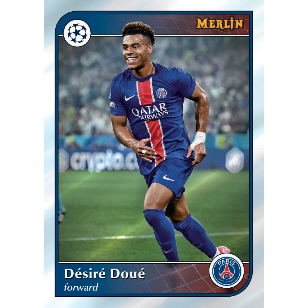 2024/25 Topps Merlin Chrome UEFA Club Competitions Soccer Hobby Box - Image 8
