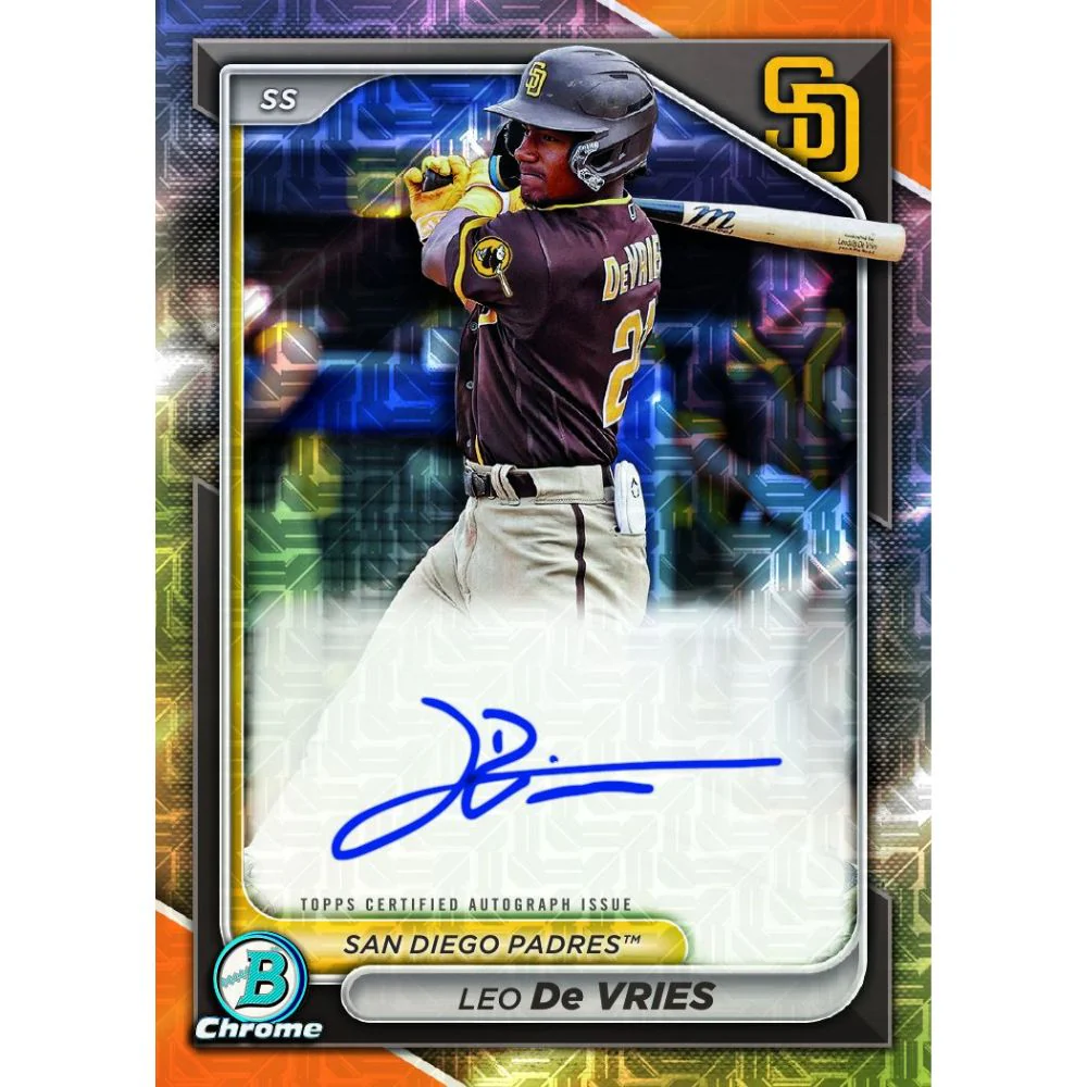 2024 Bowman Chrome Baseball Mega Box - Image 8