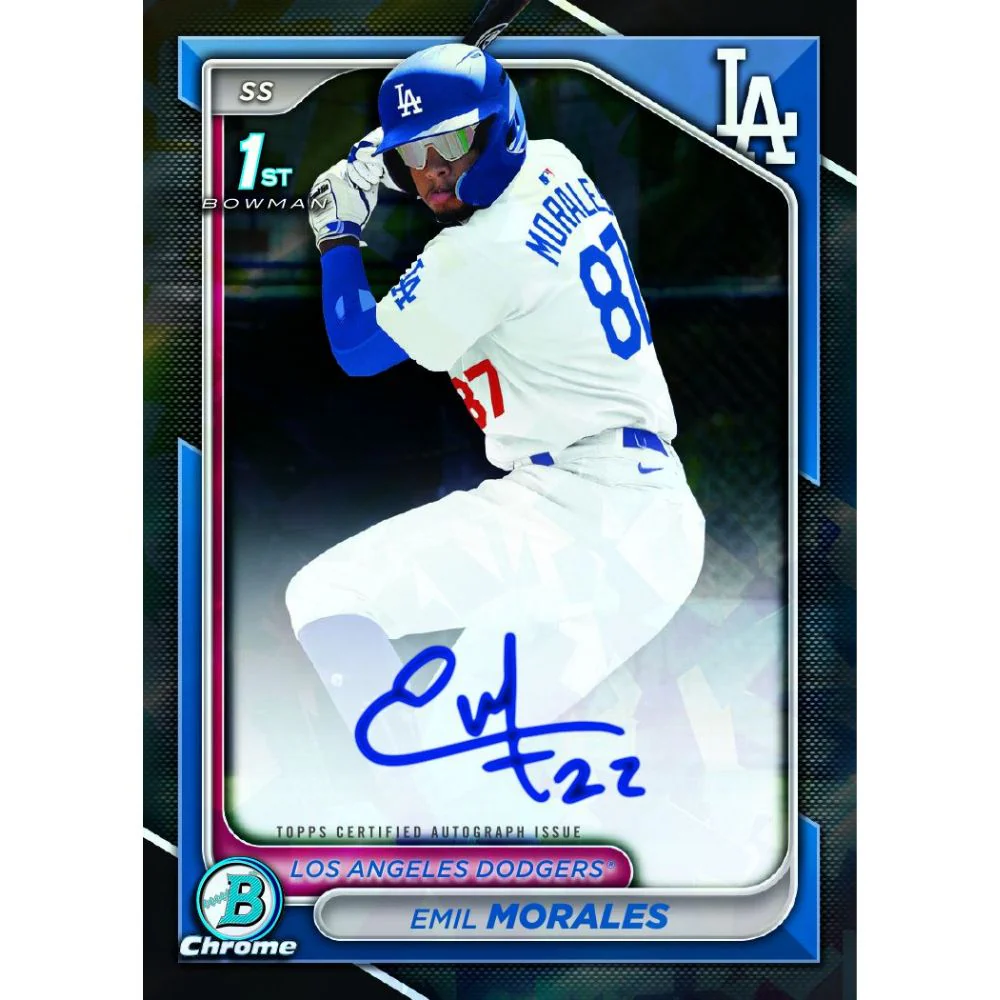 2024 Bowman Chrome Sapphire Baseball Box - Image 4
