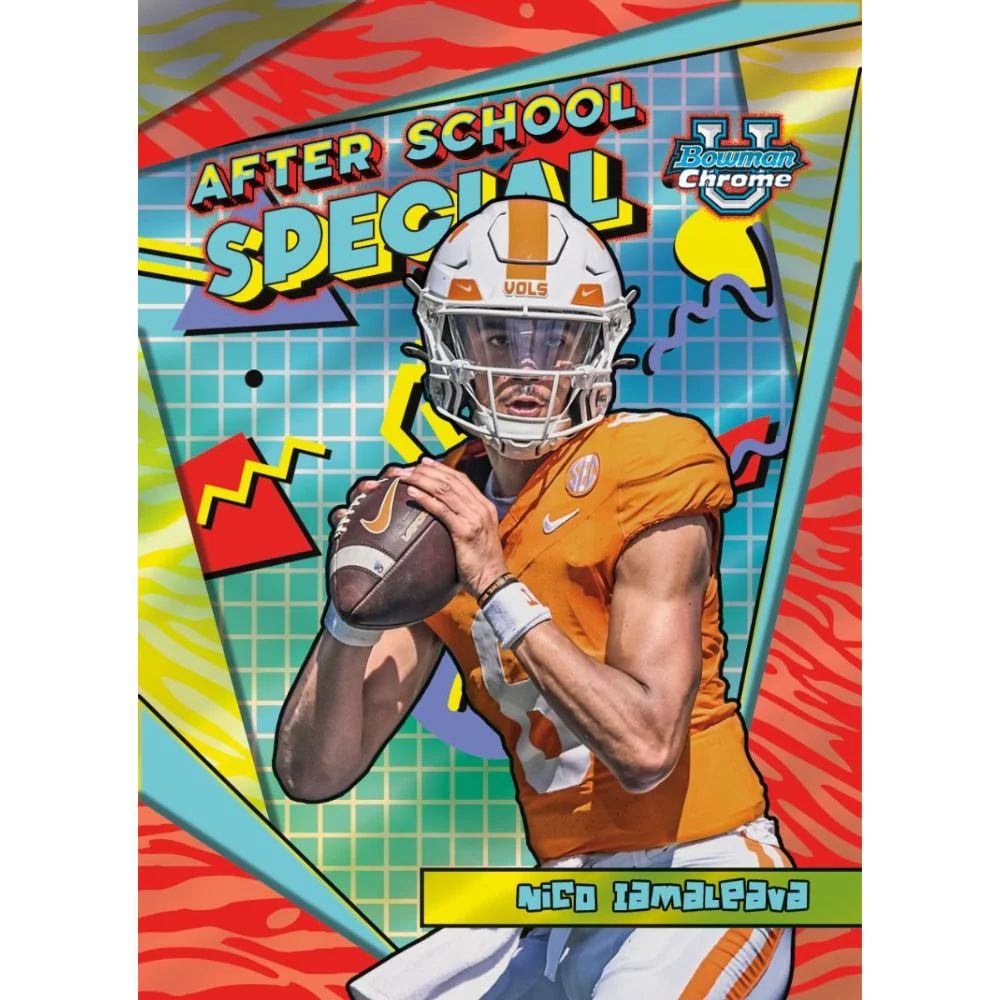 2024 Bowman Chrome University Football Blaster Box - Image 10