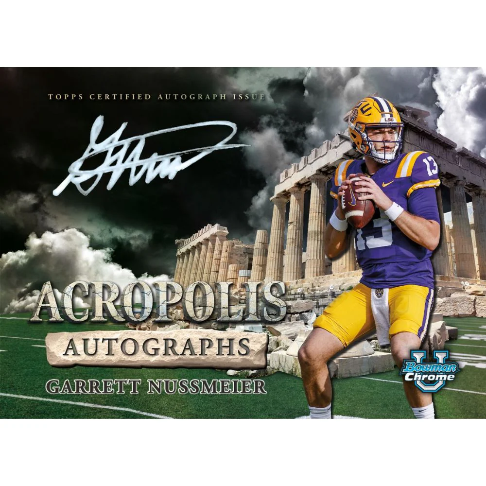 2024 Bowman Chrome University Football Blaster Box - Image 11