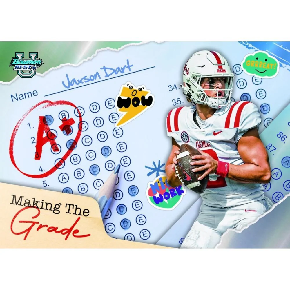 2024 Bowman University Best Football Hobby Box - Image 5