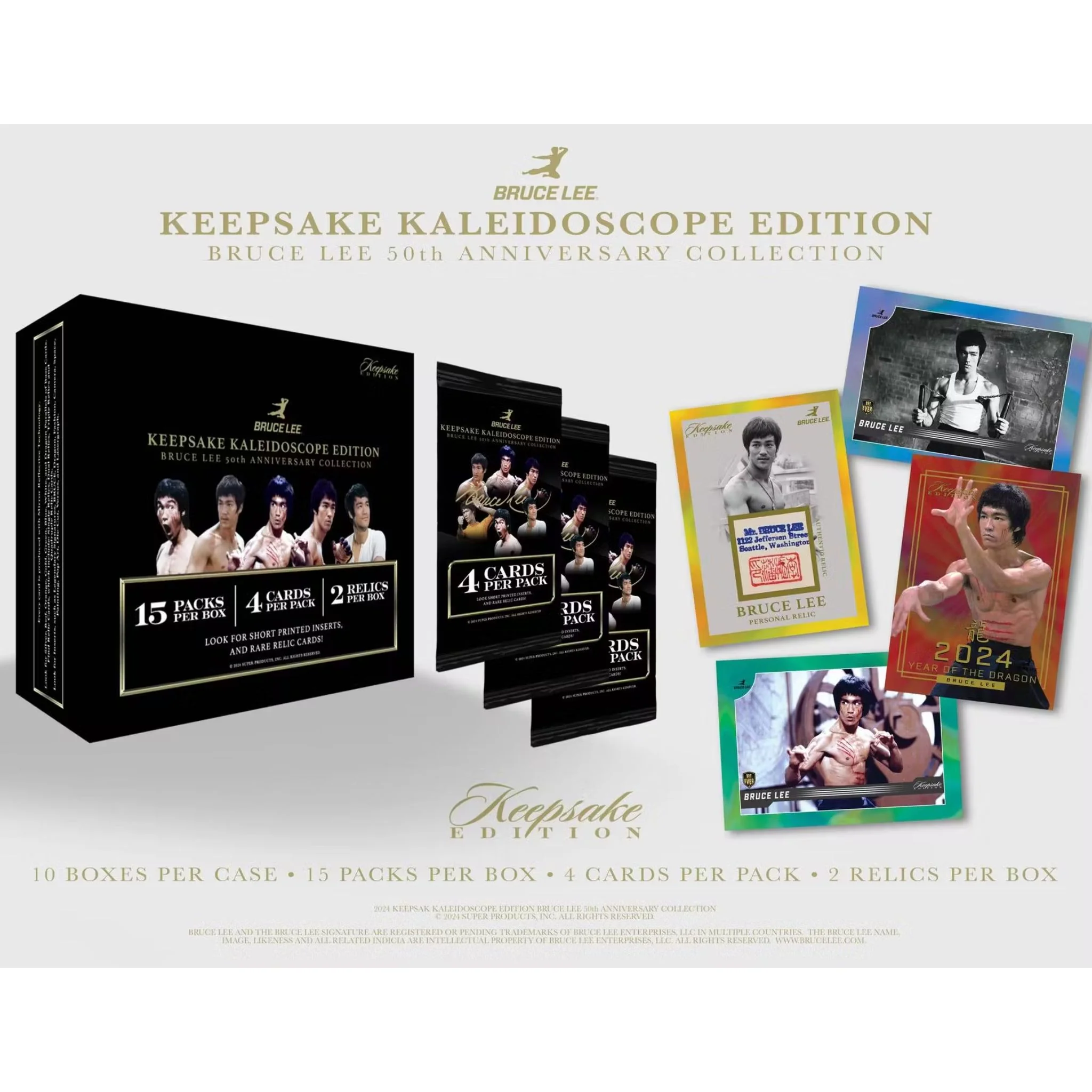 2024 Keepsake Bruce Lee 50th Anniversary Collection Kaleidoscope Edition Box - Image 2