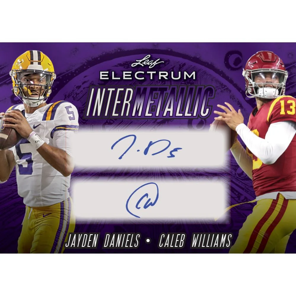 2024 Leaf Electrum Football Hobby Box - Image 5
