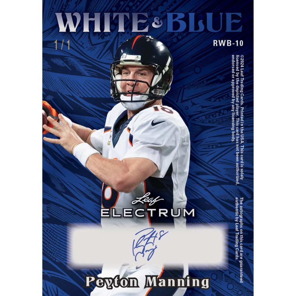 2024 Leaf Electrum Football Hobby Box - Image 16