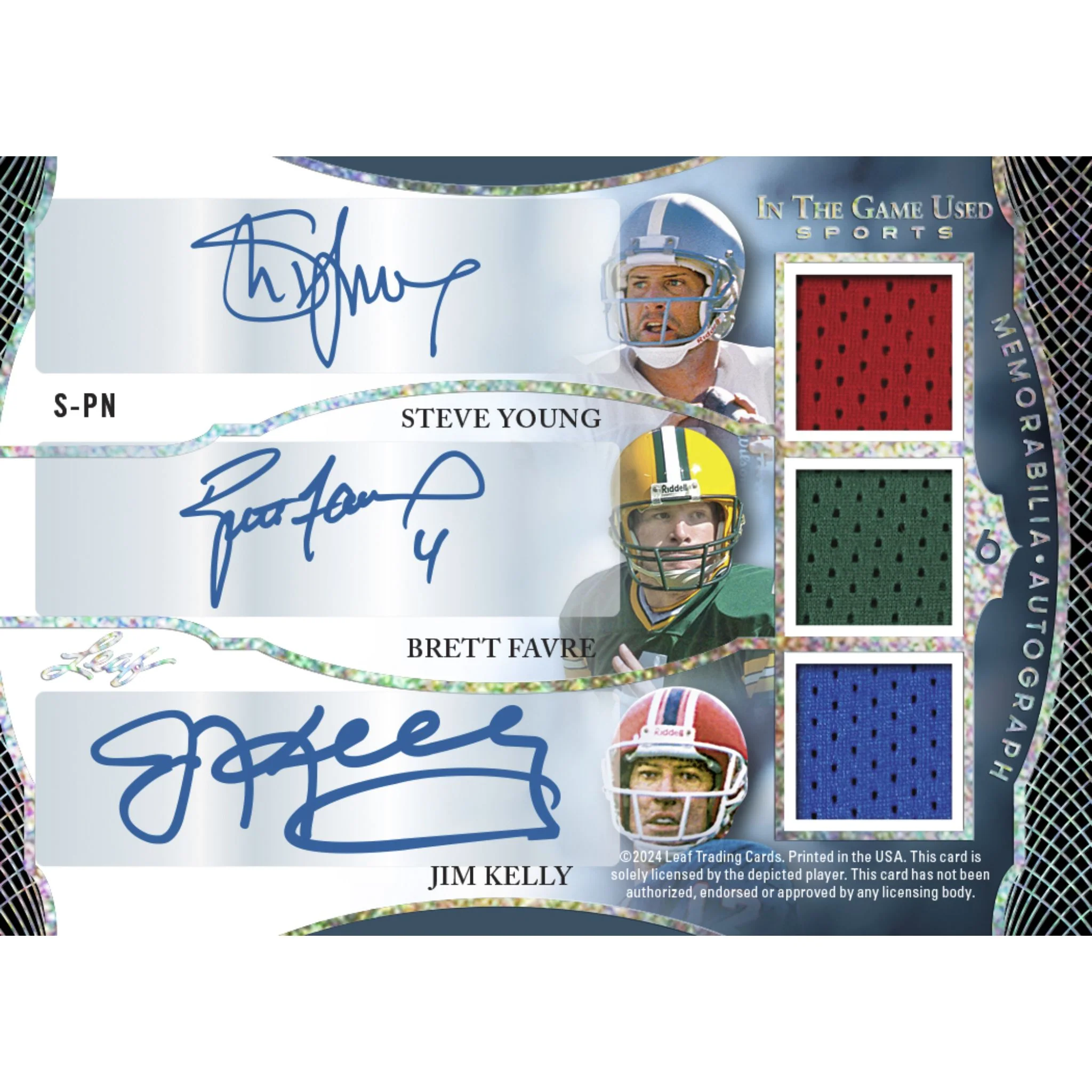 2024 Leaf In The Game Used Sports Hobby Box - Image 6