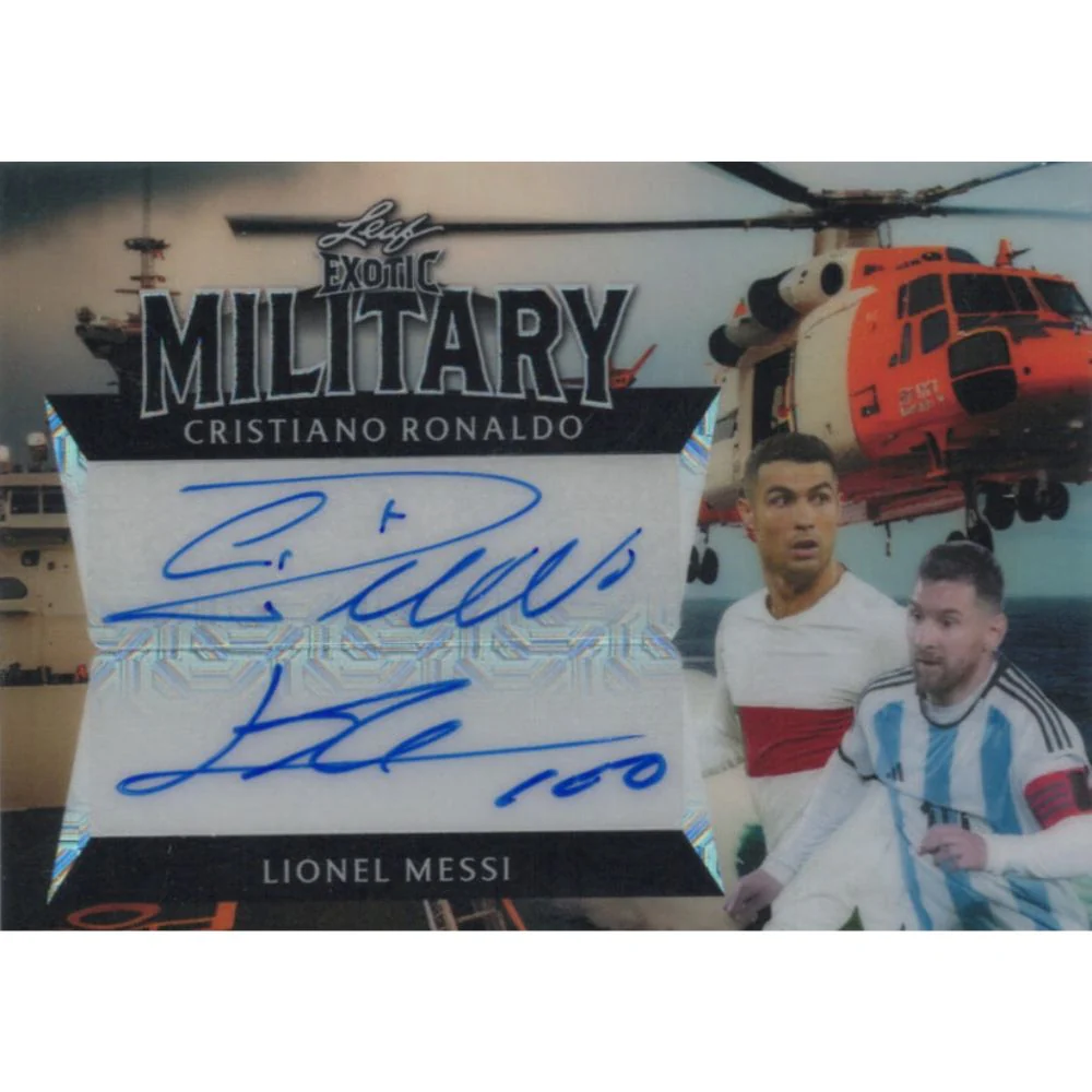 2024 Leaf Metal Exotic Military Multi-Sport Hobby Box - Image 5
