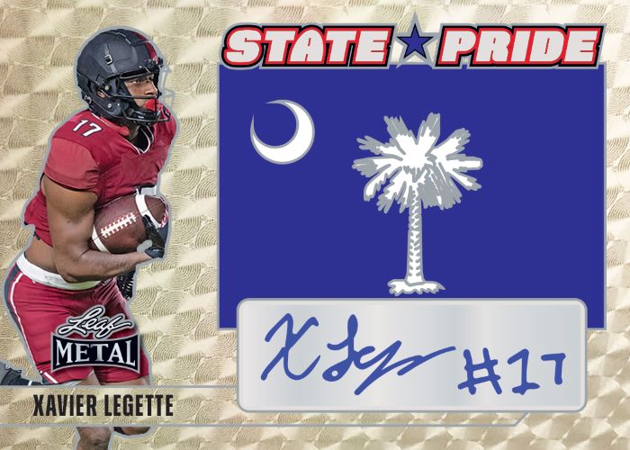 2024 Leaf Metal Football Hobby Box - Image 17