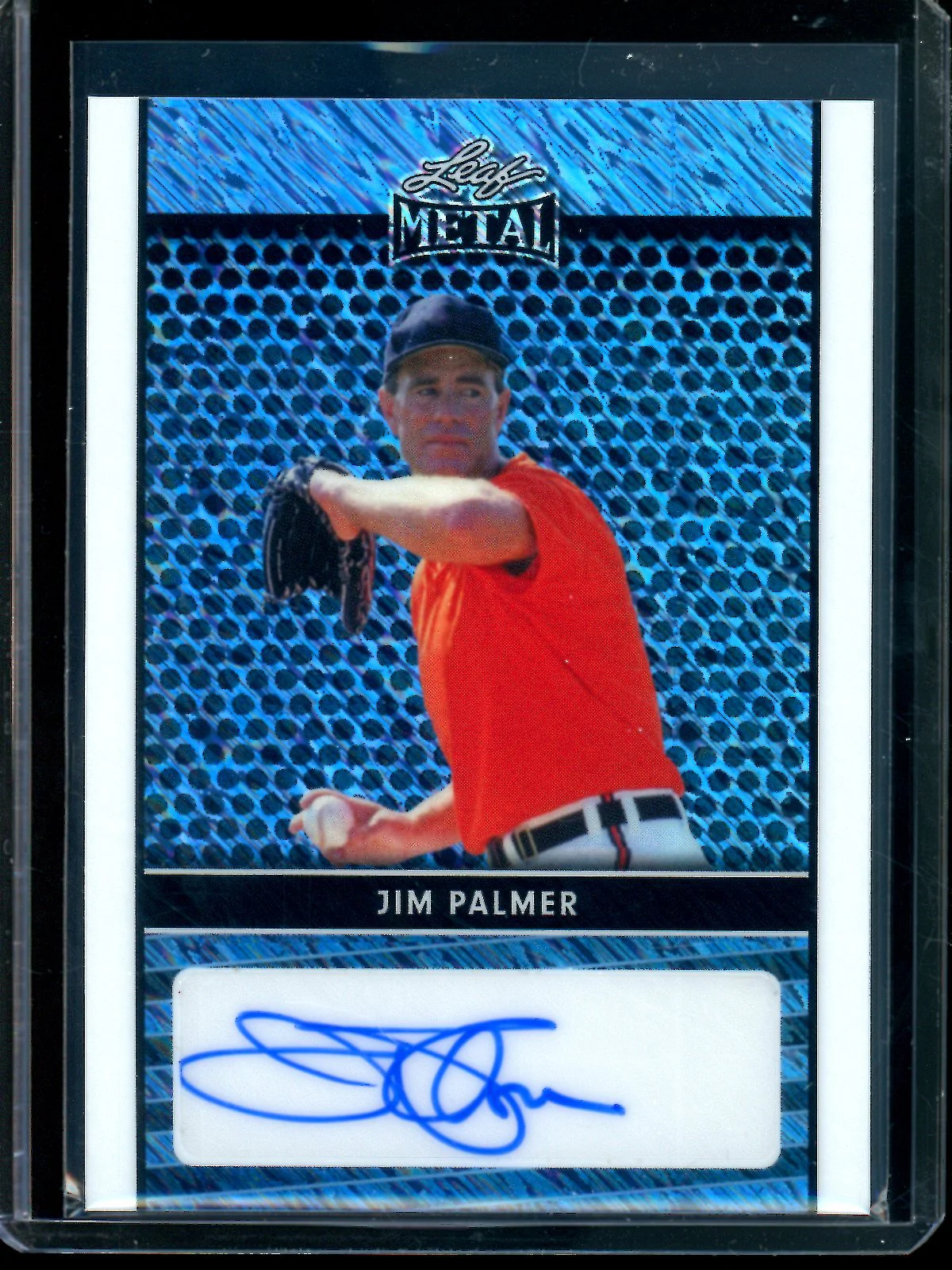 2024 Leaf Metal Jim Palmer Blue /10 #LA-JP1 Orioles