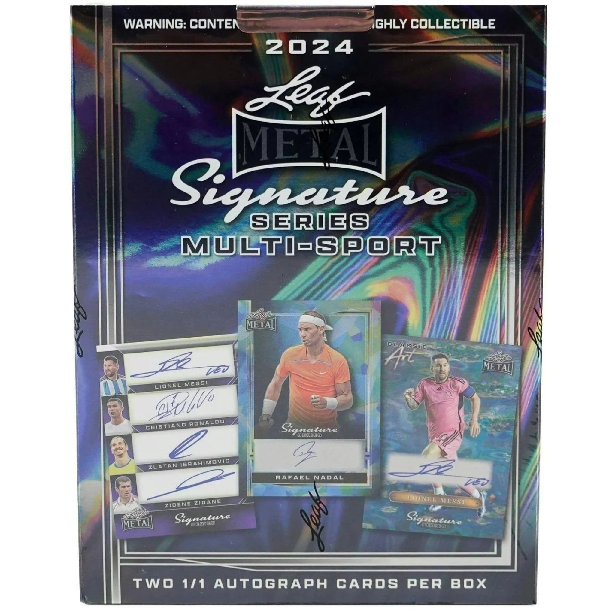 2024 Leaf Metal Signature Series Multi-Sport Hobby Box