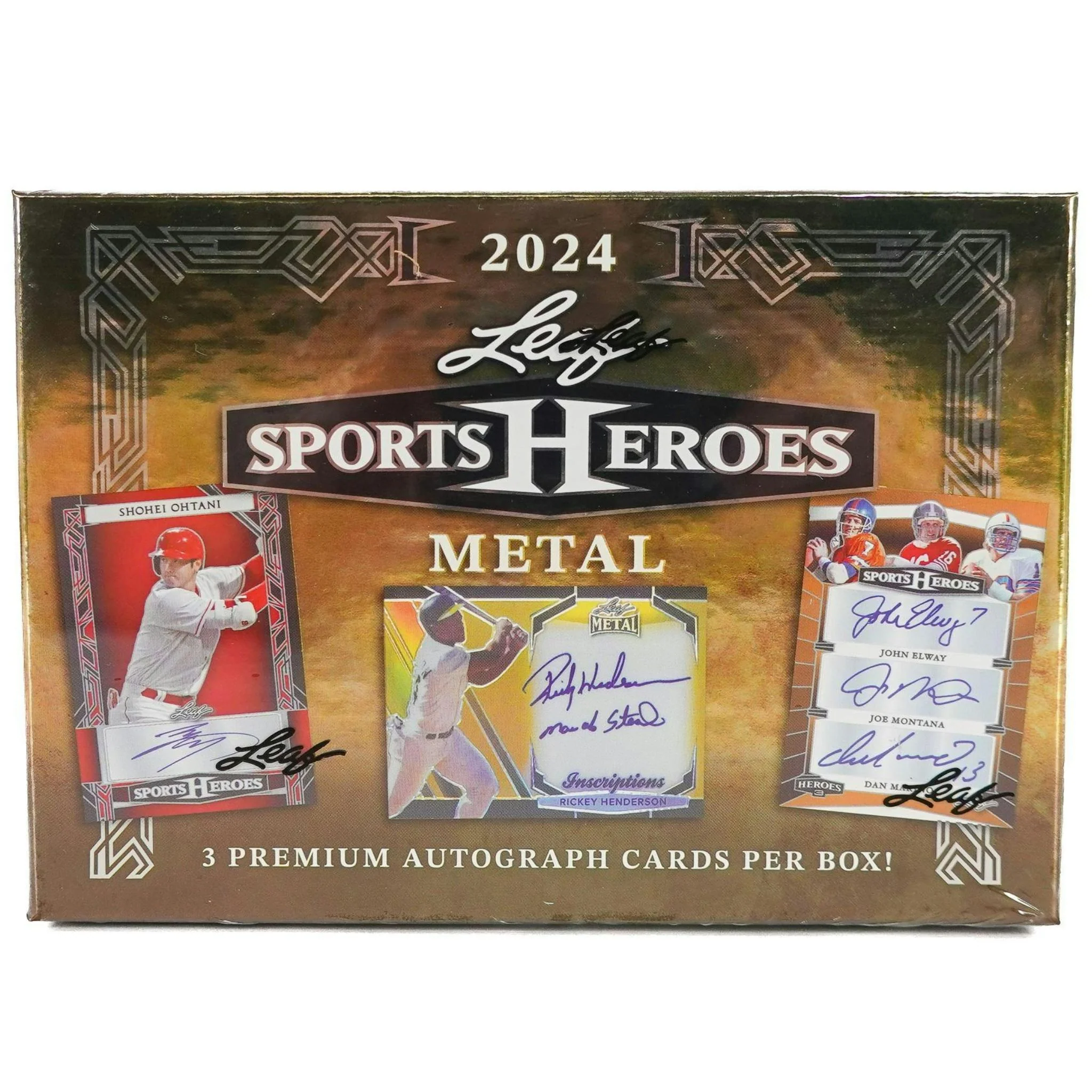 2024 Leaf Metal Sports Heroes Multisport Hobby Box