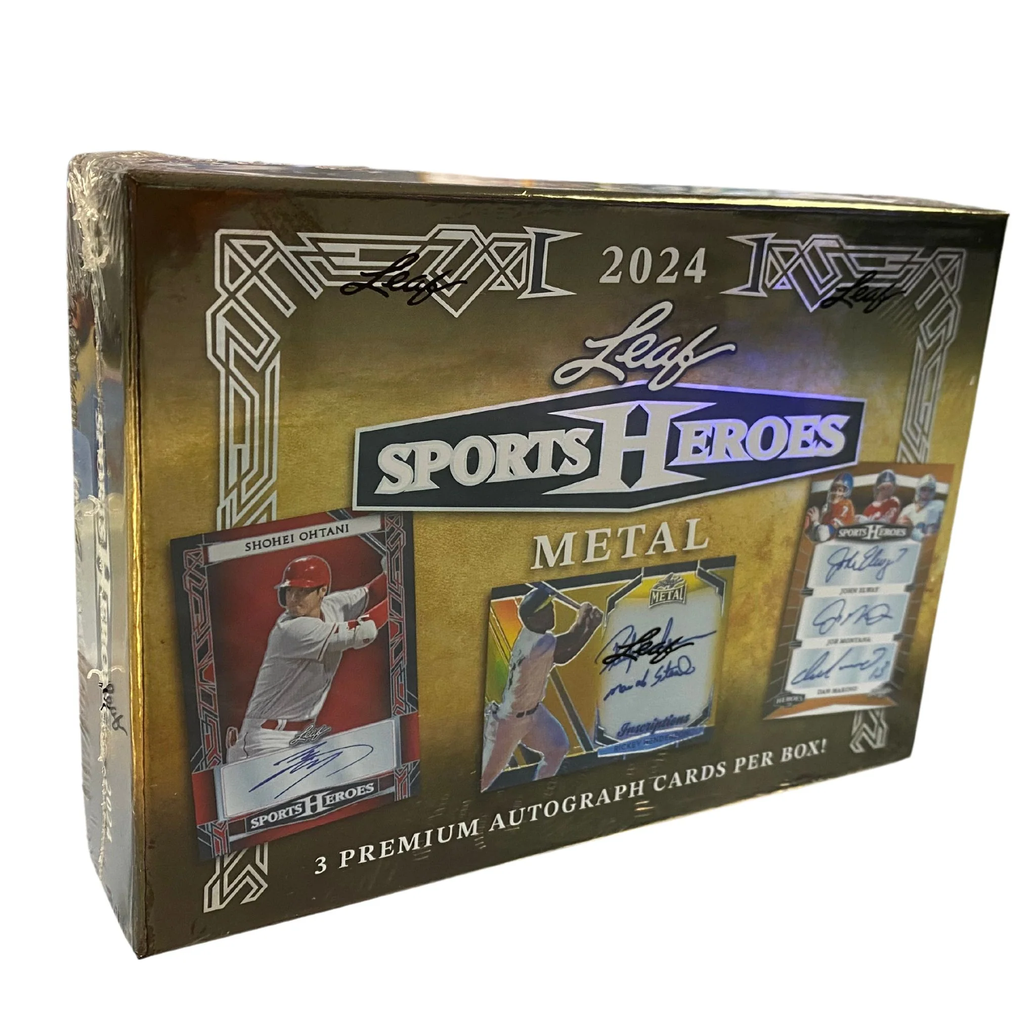 2024 Leaf Metal Sports Heroes Multisport Hobby Box - Image 2