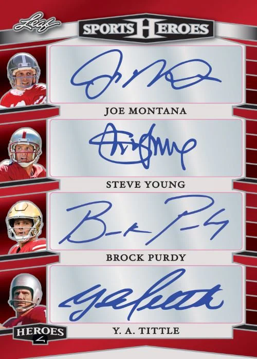 2024 Leaf Metal Sports Heroes Multisport Hobby Box - Image 5