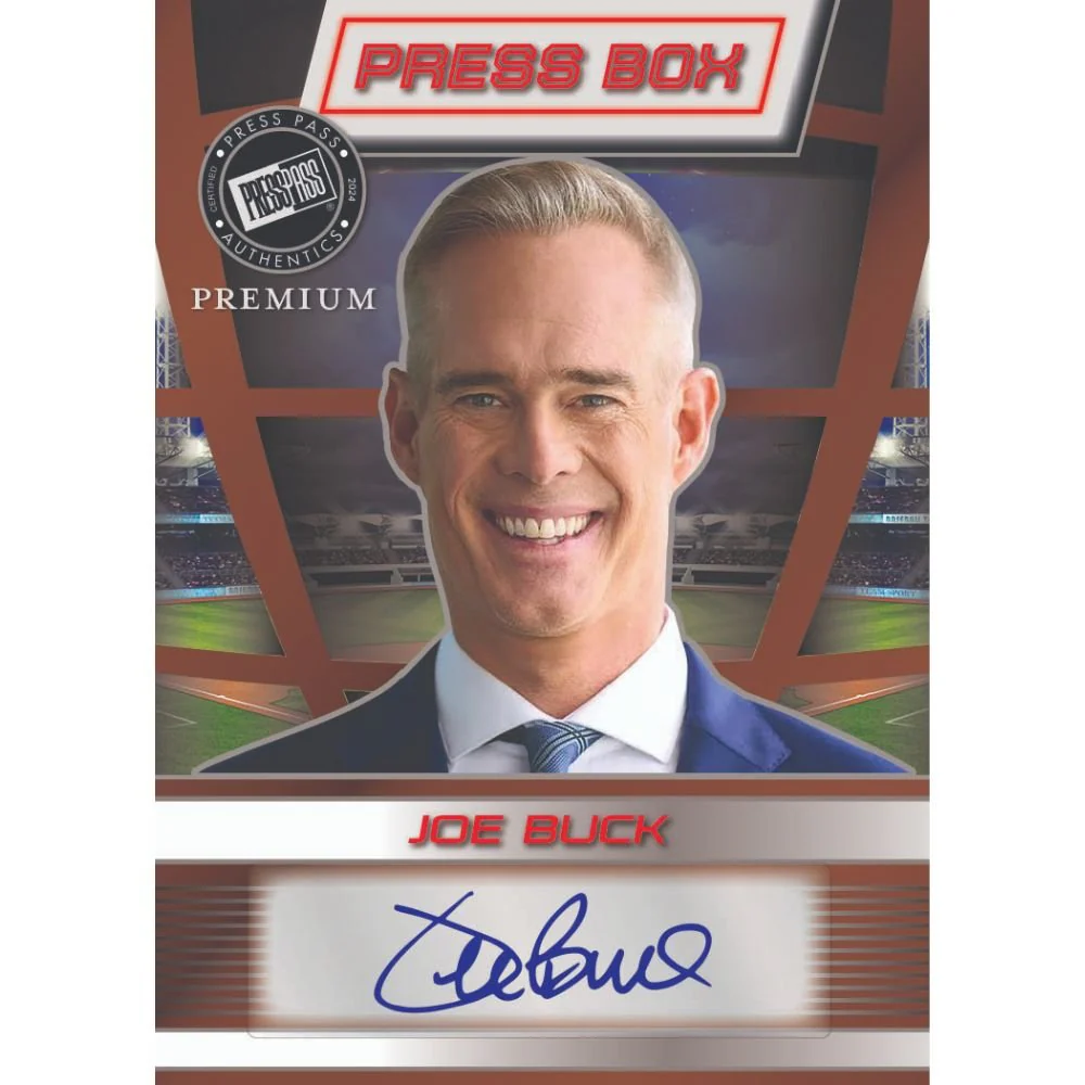 2024 Leaf Press Pass Premium Baseball Hobby Box - Image 10