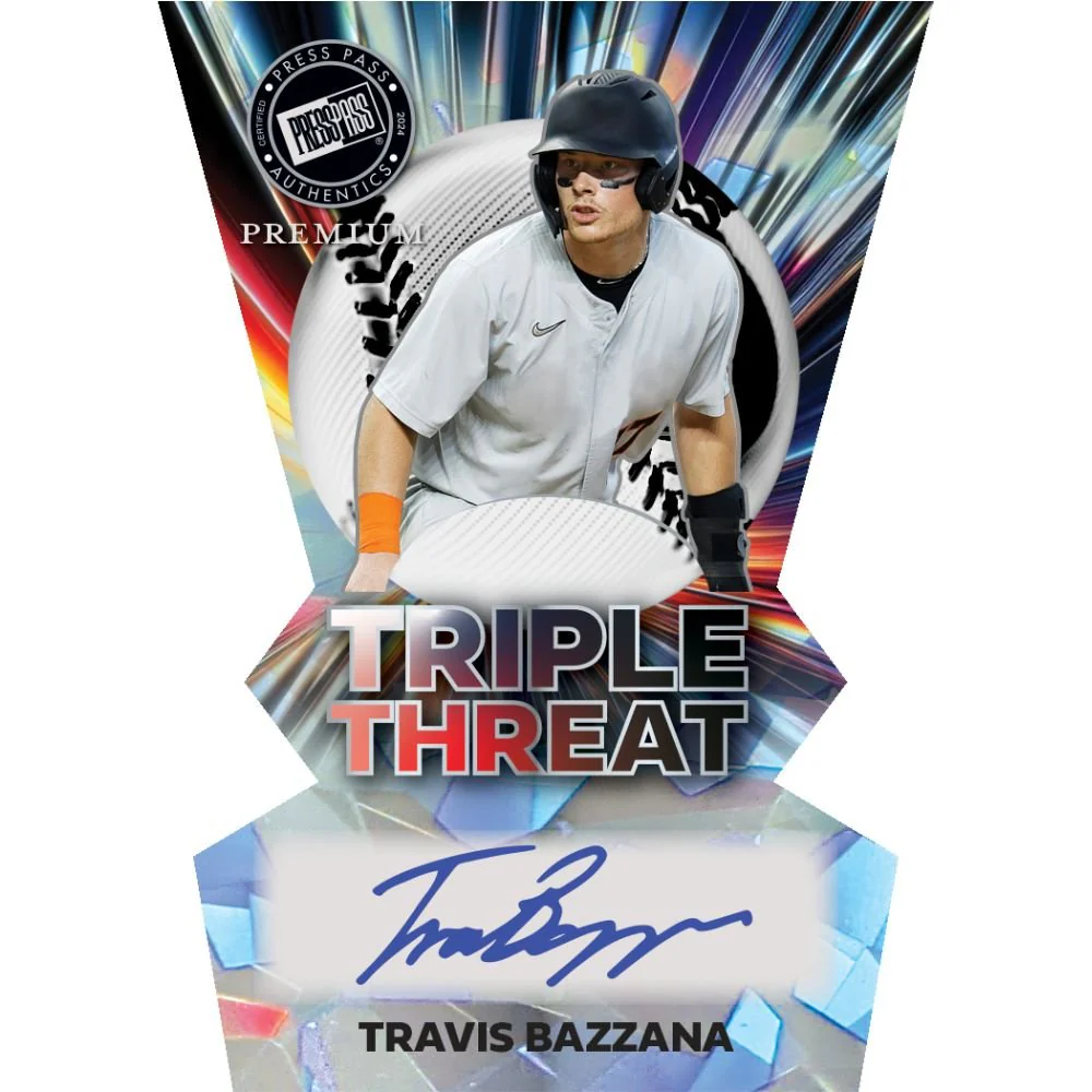 2024 Leaf Press Pass Premium Baseball Hobby Box - Image 21