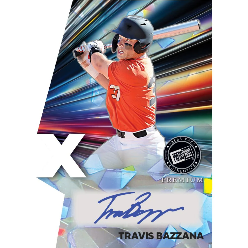 2024 Leaf Press Pass Premium Baseball Hobby Box - Image 22