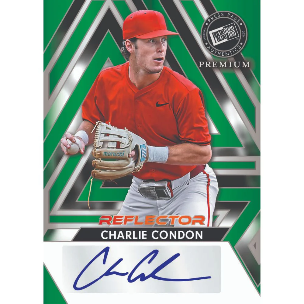 2024 Leaf Press Pass Premium Baseball Hobby Box - Image 3