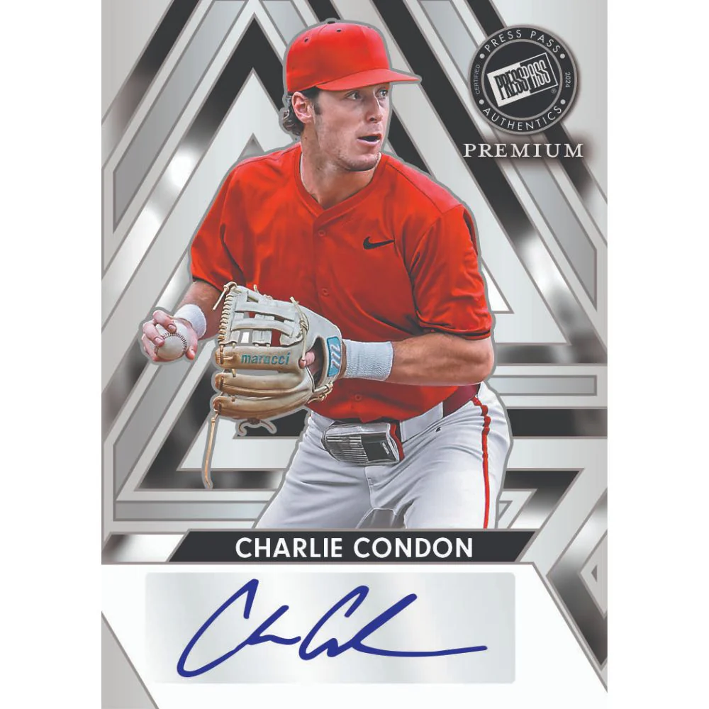 2024 Leaf Press Pass Premium Baseball Hobby Box - Image 4