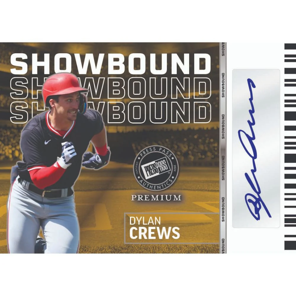 2024 Leaf Press Pass Premium Baseball Hobby Box - Image 5