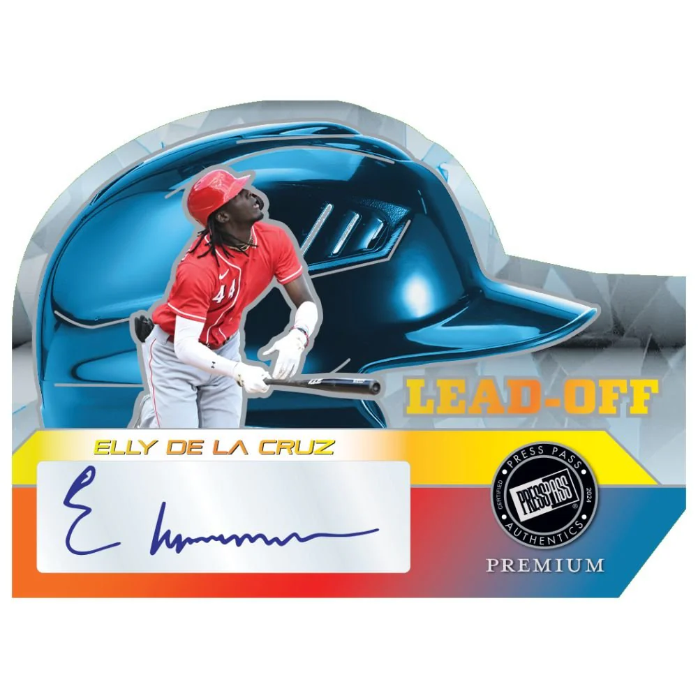 2024 Leaf Press Pass Premium Baseball Hobby Box - Image 6