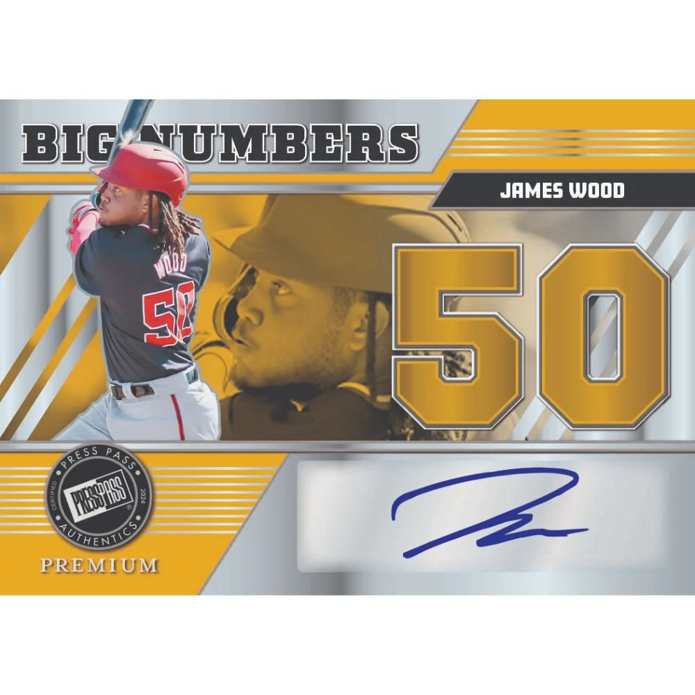 2024 Leaf Press Pass Premium Baseball Hobby Box - Image 9