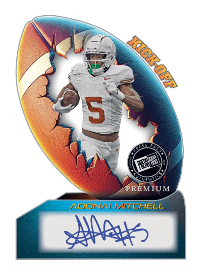 2024 Leaf Press Pass Premium Football Hobby Box - Image 3