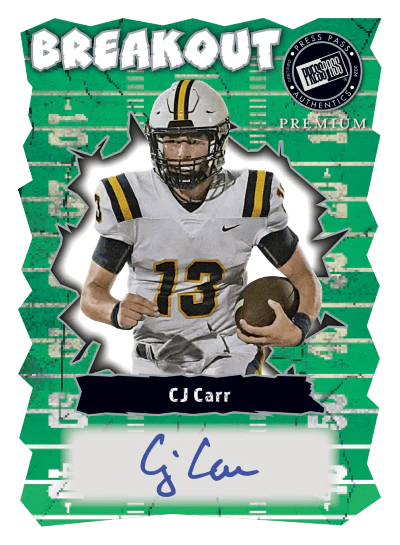 2024 Leaf Press Pass Premium Football Hobby Box - Image 6