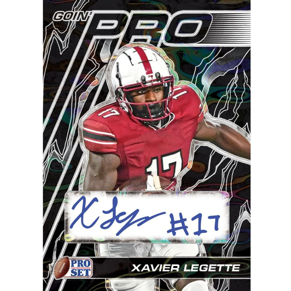 2024 Leaf Pro Set Metal Football Hobby Box - Image 10