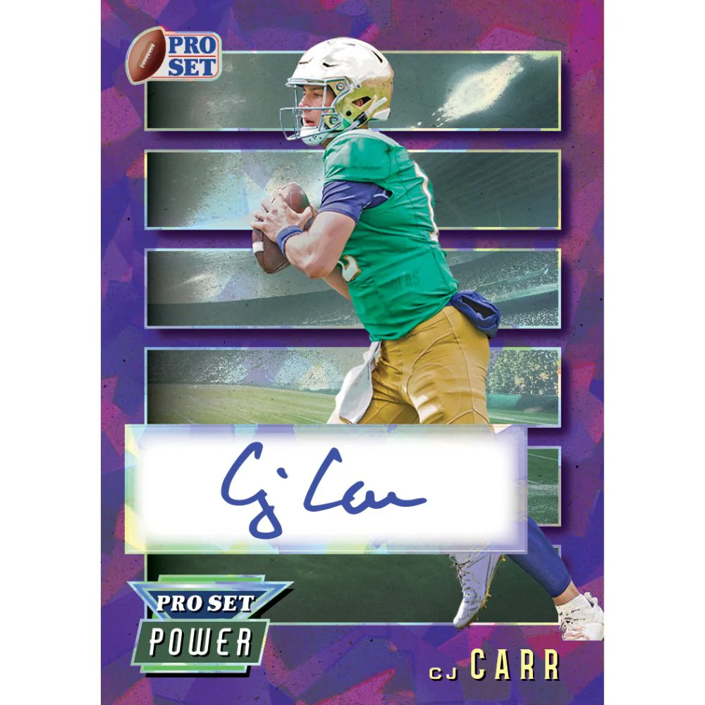 2024 Leaf Pro Set Metal Football Hobby Box - Image 3