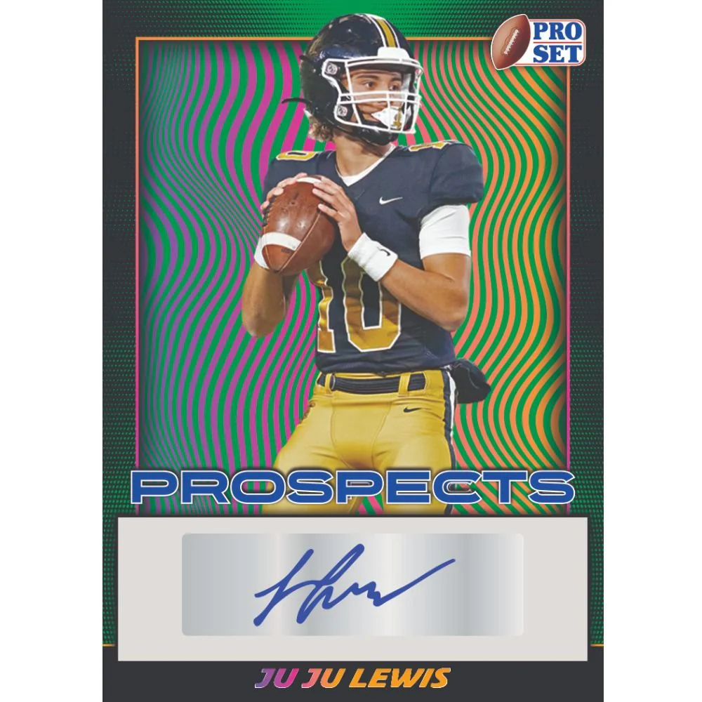 2024 Leaf Pro Set Metal Football Hobby Box - Image 7