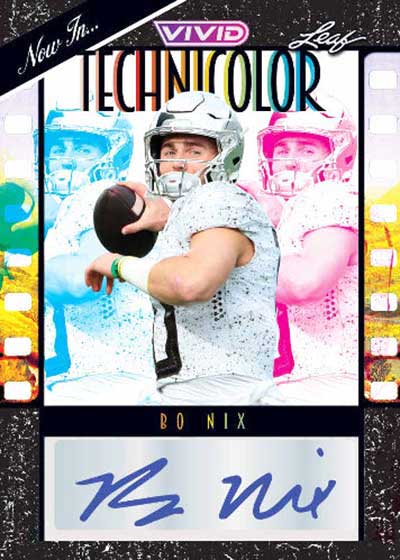 2024 Leaf Vivid Football Hobby Box - Image 5