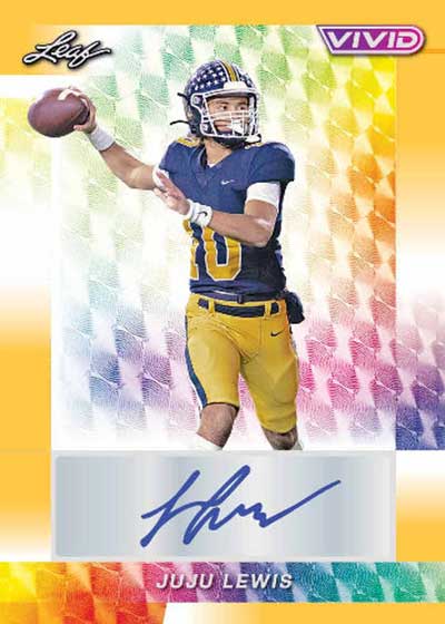 2024 Leaf Vivid Football Hobby Box - Image 7