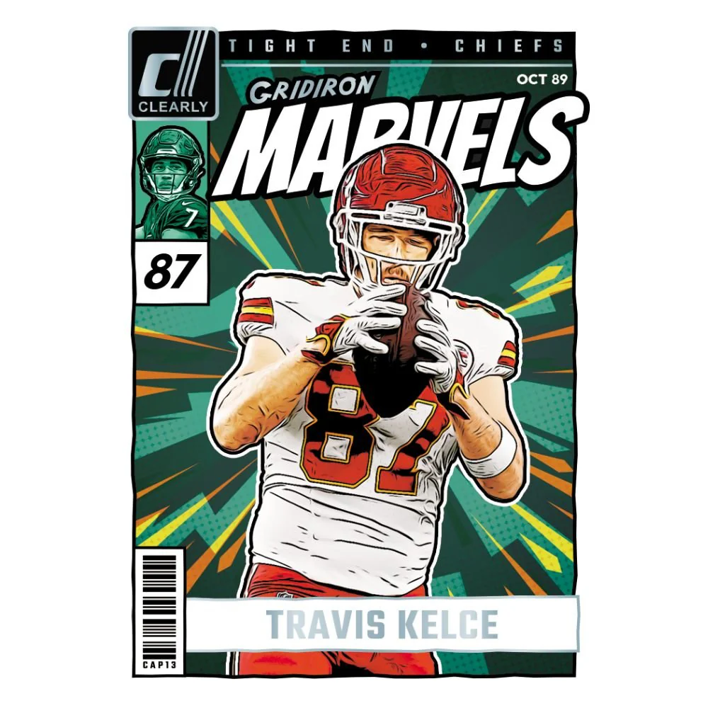 2024 Panini Clearly Donruss Football Hobby Box - Image 4