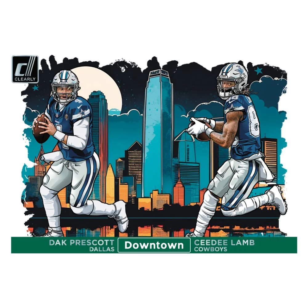 2024 Panini Clearly Donruss Football Hobby Box - Image 7
