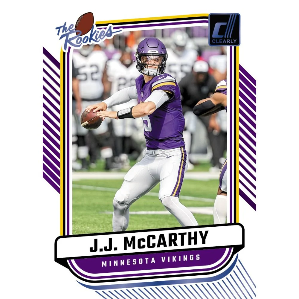 2024 Panini Clearly Donruss Football Hobby Box - Image 9