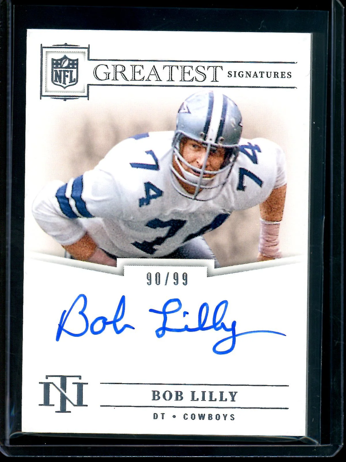 2024 Panini National Treasures Bob Lilly Greatest Signatures /99 Cowboys
