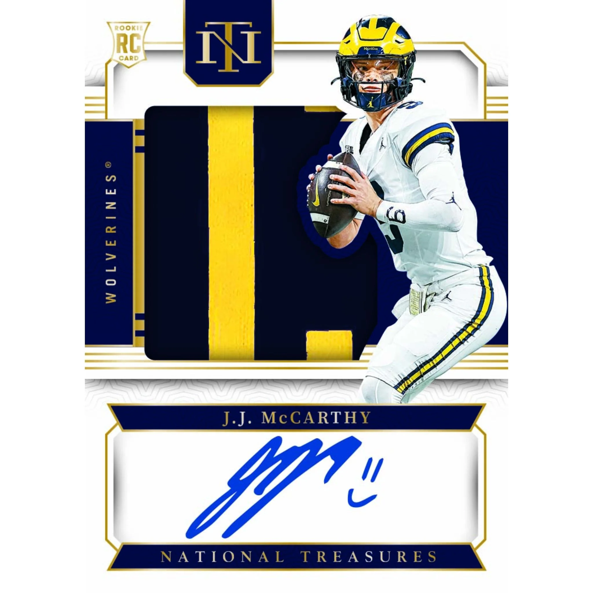 2024 Panini National Treasures Collegiate Football Hobby Box - Image 3