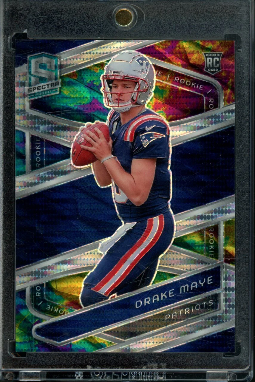 2024 Panini Spectra Drake Maye Rookie Celestial /99 Patriots